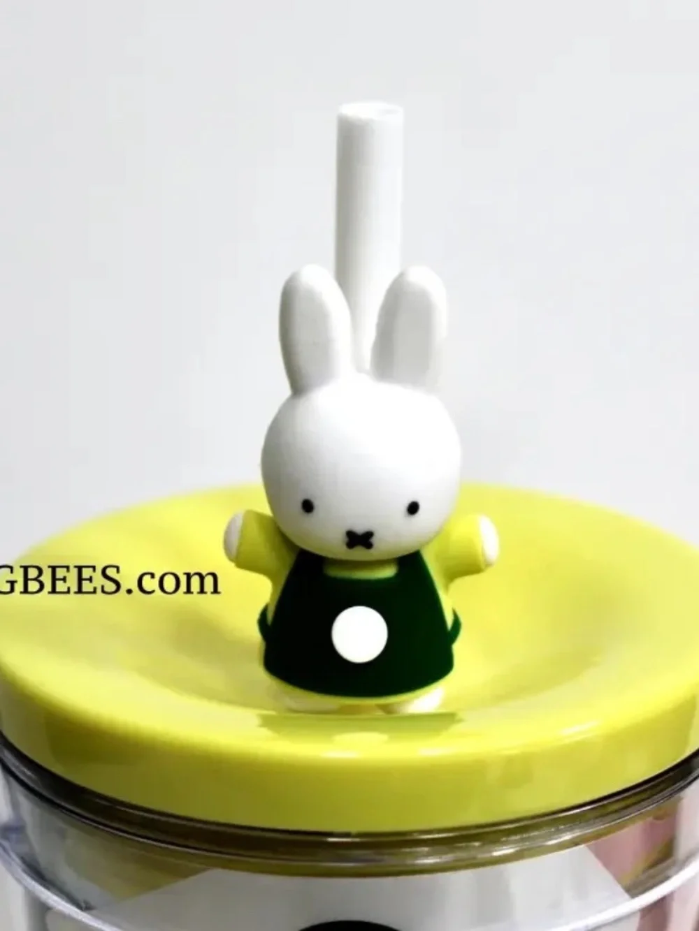 Starbucks x Miffy 2026 Acrylic Cold Cup Tumbler Straw Topper Venti 26oz